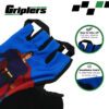 kids bike gloves boys hero design for safe riding
