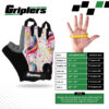 kids bike gloves for girls with imaginative design and padding
