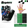 junior racing gloves for kids with grip support
