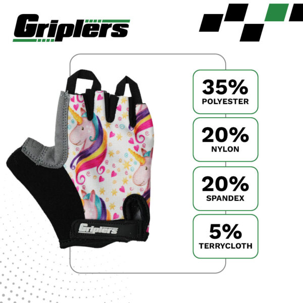 padded kids cycling gloves for safe riding